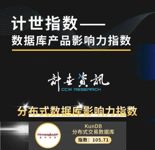 自主研發鑄就實力 星環科技KunDB榮登數據庫產品影響力指數榜首，助推生物科技研發創新